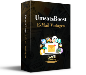 UmsatzBoost E-Mail Vorlagen